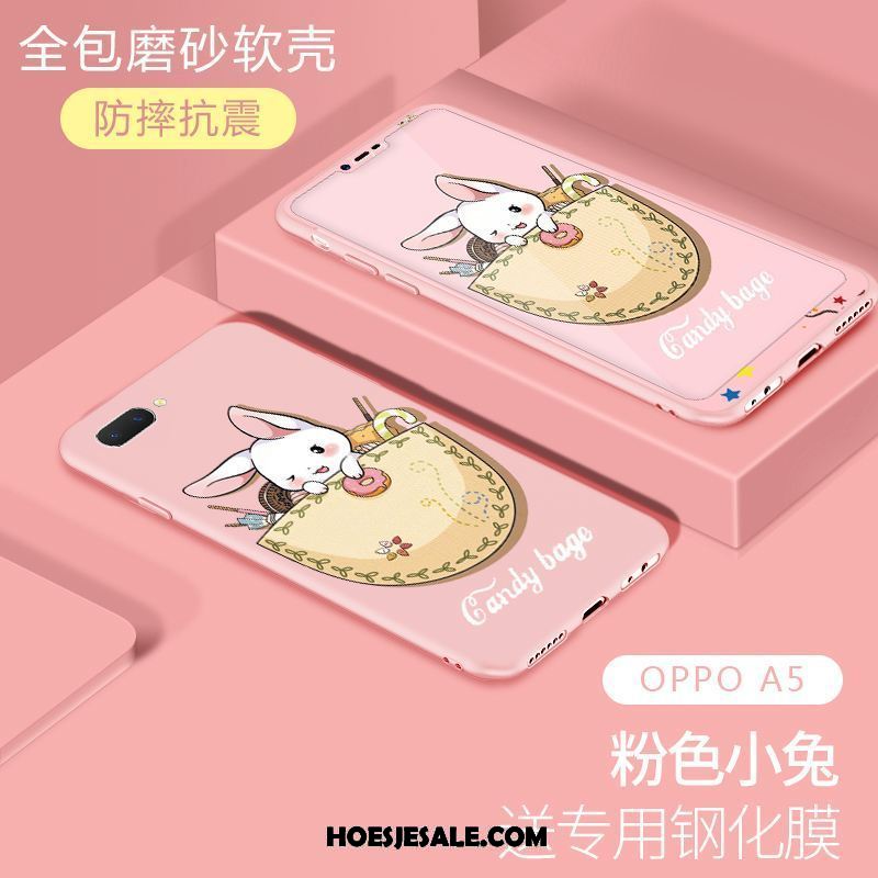 Oppo A5 Hoesje Mobiele Telefoon Spotprent Zacht Schrobben All Inclusive Kopen