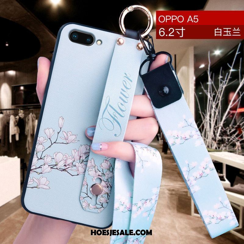 Oppo A5 Hoesje Mobiele Telefoon Trend Anti-fall Hanger Dun Online