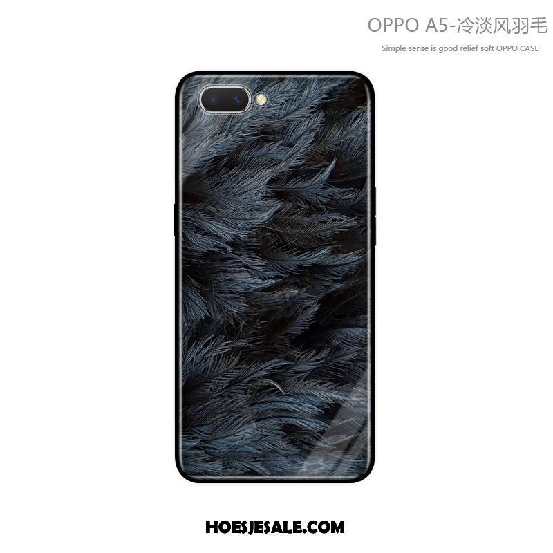 Oppo A5 Hoesje Persoonlijk Nieuw Blauw All Inclusive Trendy Merk Aanbiedingen