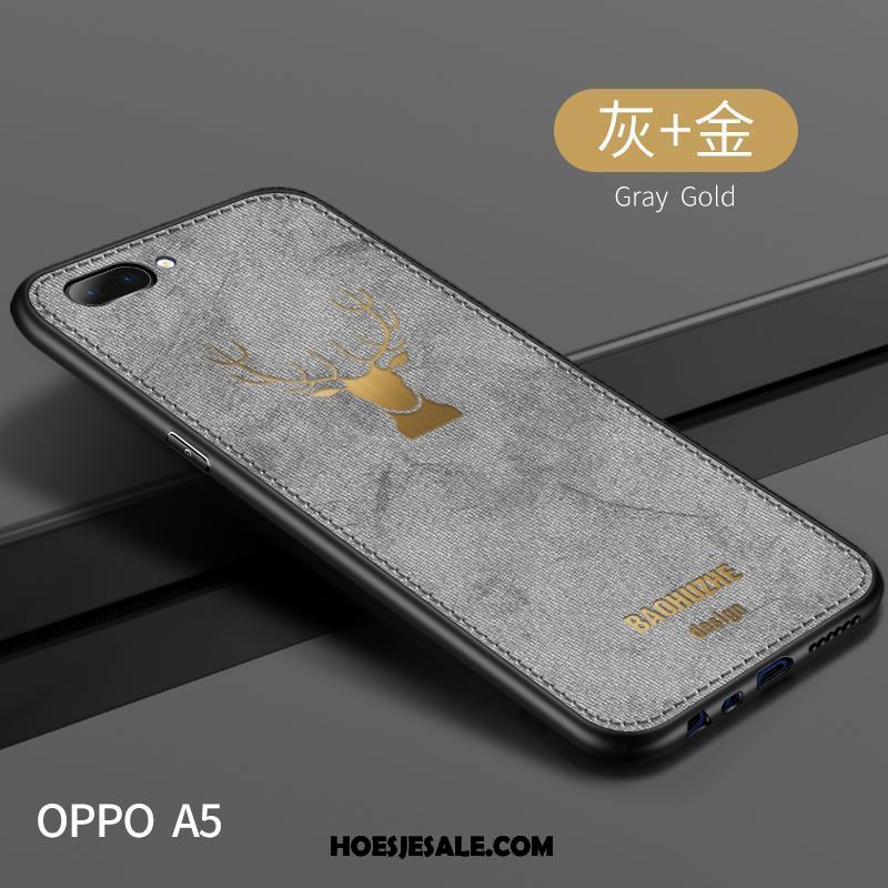 Oppo A5 Hoesje Zacht All Inclusive Scheppend Doek Mobiele Telefoon Sale