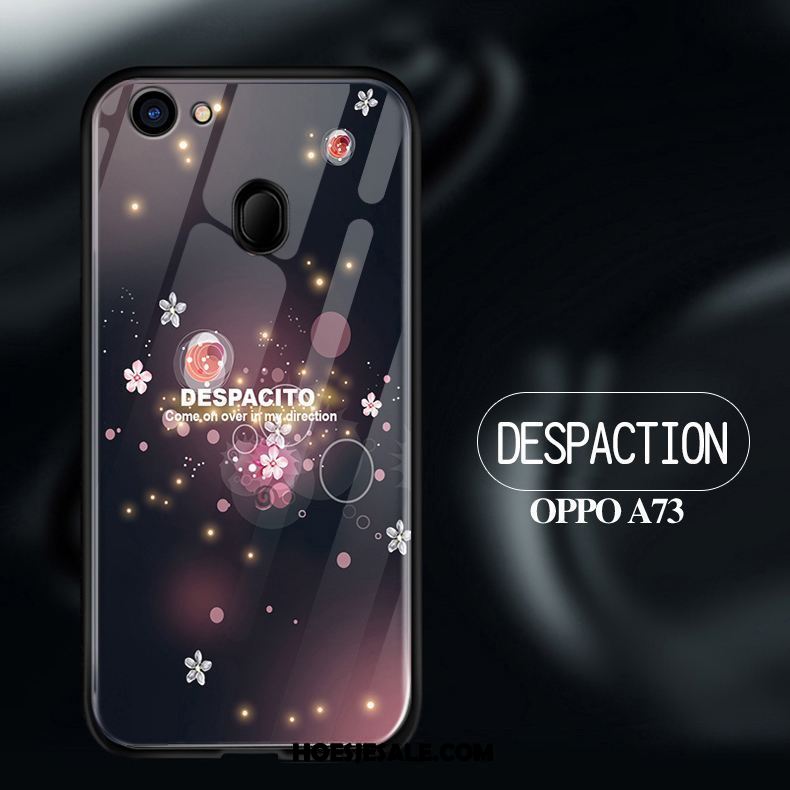 Oppo A73 Hoesje All Inclusive Schrobben Zwart Glas Mobiele Telefoon Kopen