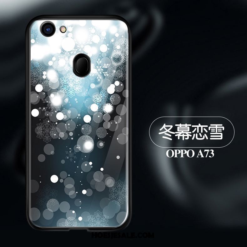 Oppo A73 Hoesje All Inclusive Schrobben Zwart Glas Mobiele Telefoon Kopen