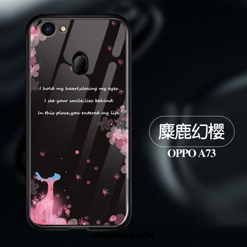 Oppo A73 Hoesje All Inclusive Schrobben Zwart Glas Mobiele Telefoon Kopen