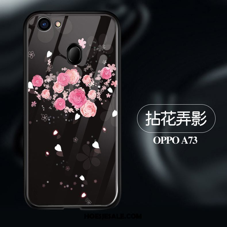 Oppo A73 Hoesje All Inclusive Schrobben Zwart Glas Mobiele Telefoon Kopen