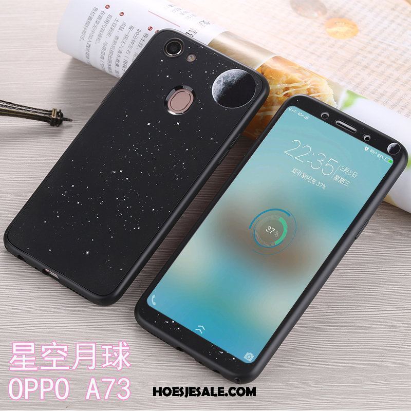 Oppo A73 Hoesje Anti-fall All Inclusive Siliconen Mobiele Telefoon Roze Kopen