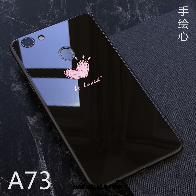 Oppo A73 Hoesje Glas Trend Spiegel Bescherming Anti-fall Kopen