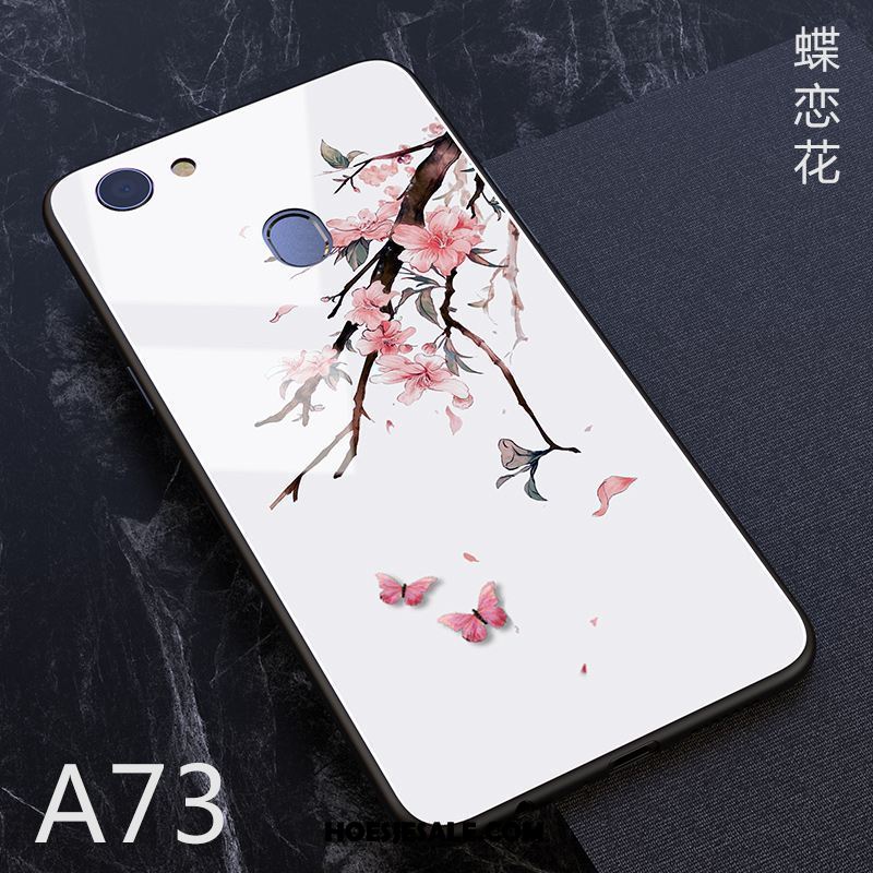 Oppo A73 Hoesje Glas Trend Spiegel Bescherming Anti-fall Kopen