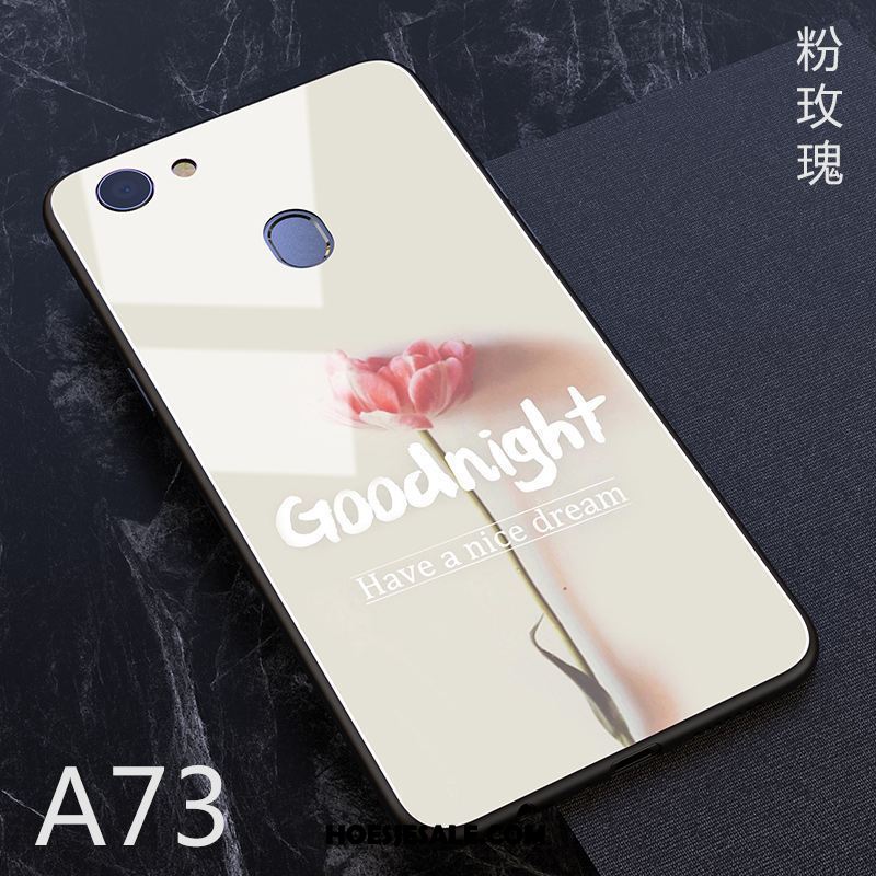 Oppo A73 Hoesje Glas Trend Spiegel Bescherming Anti-fall Kopen