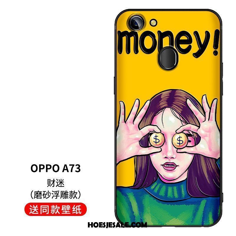 Oppo A73 Hoesje Mooie Bescherming Hoes Anti-fall Siliconen Goedkoop