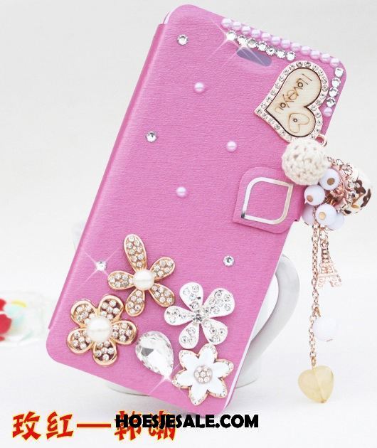 Oppo A73 Hoesje Spotprent Blauw Leren Etui Mobiele Telefoon Bescherming Goedkoop