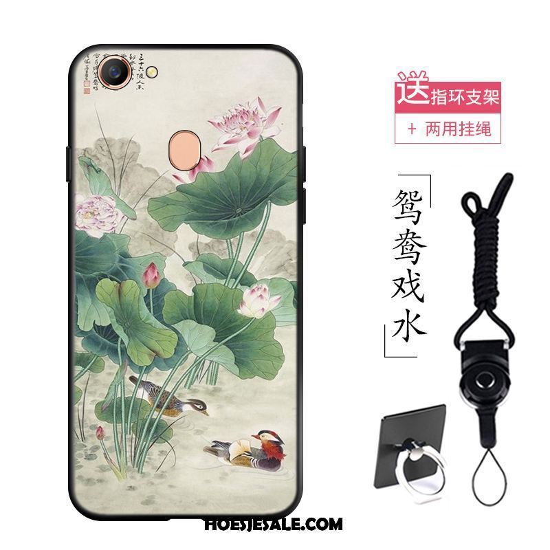 Oppo A73 Hoesje Zacht All Inclusive Scheppend Vintage Bloemen Kopen