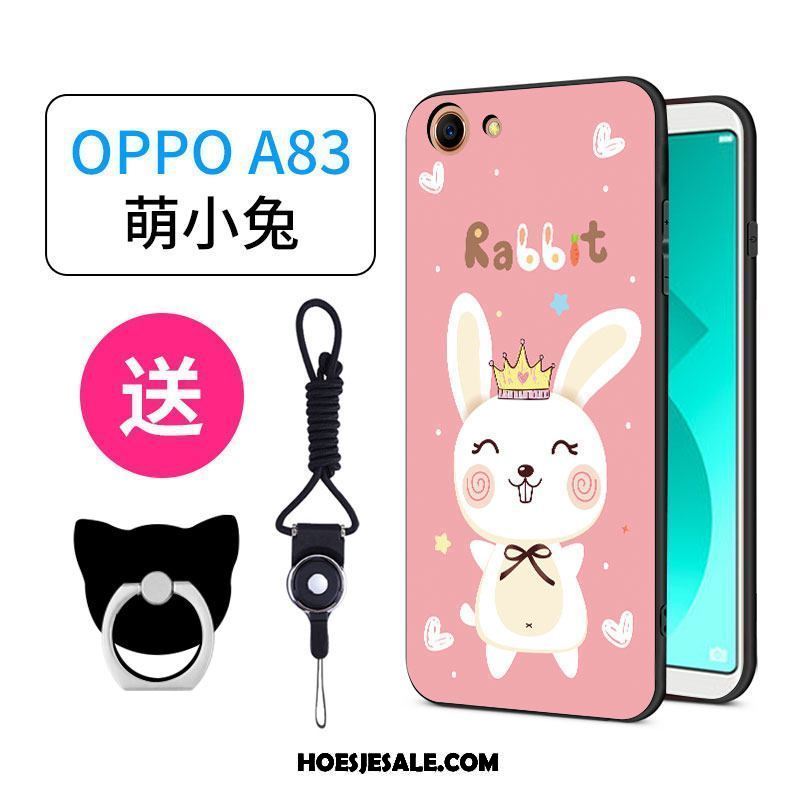 Oppo A83 Hoesje All Inclusive Schrobben Hanger Mooie Scheppend Goedkoop