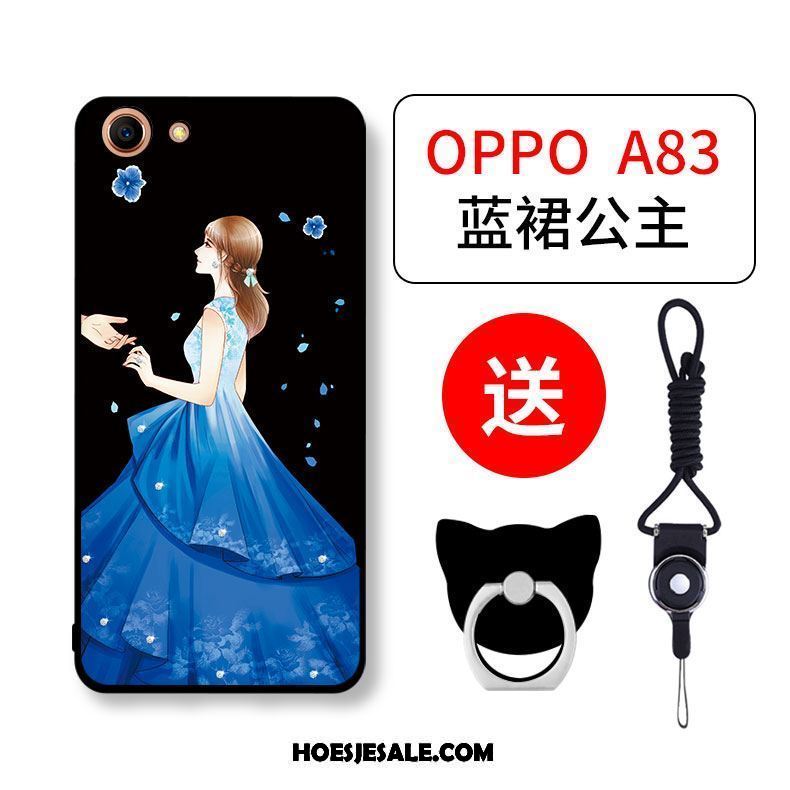 Oppo A83 Hoesje All Inclusive Schrobben Hanger Mooie Scheppend Goedkoop