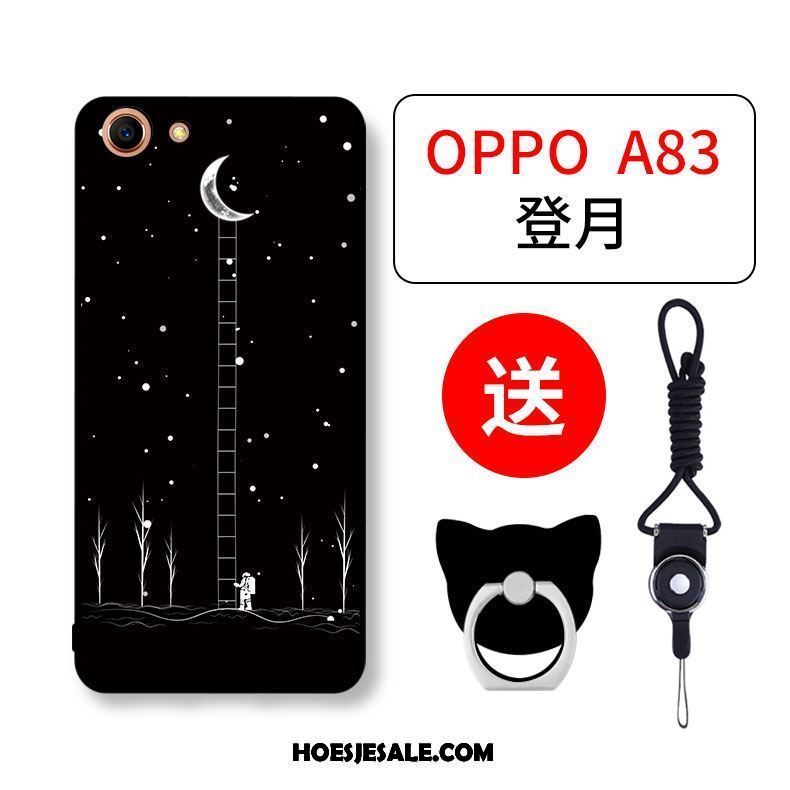 Oppo A83 Hoesje All Inclusive Schrobben Hanger Mooie Scheppend Goedkoop