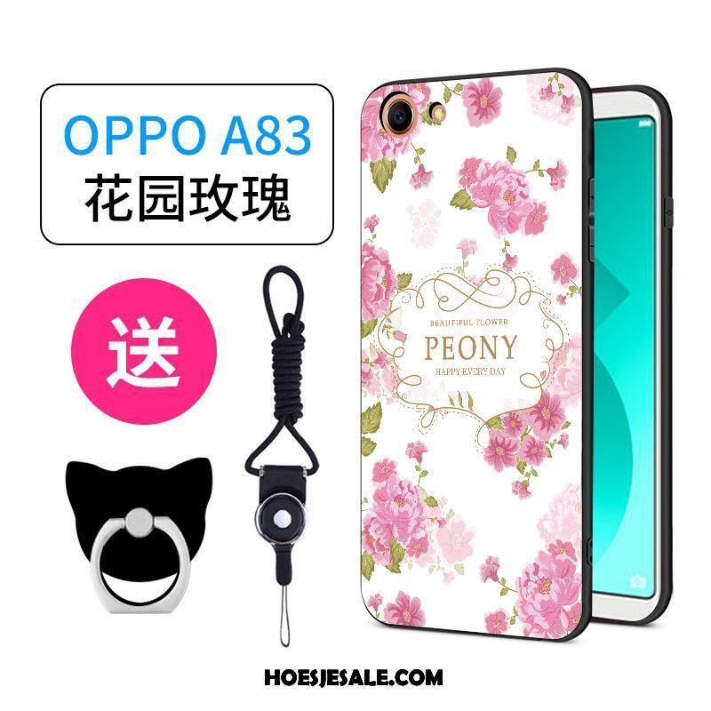 Oppo A83 Hoesje All Inclusive Schrobben Hanger Mooie Scheppend Goedkoop