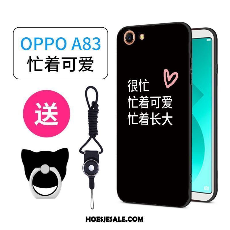 Oppo A83 Hoesje All Inclusive Schrobben Hanger Mooie Scheppend Goedkoop