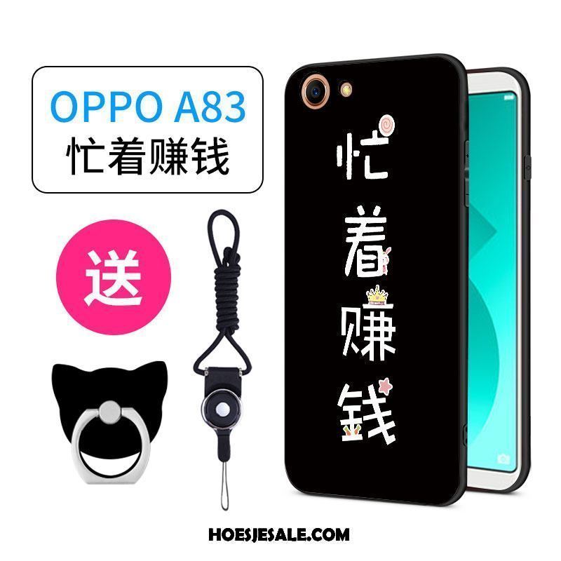 Oppo A83 Hoesje All Inclusive Schrobben Hanger Mooie Scheppend Goedkoop