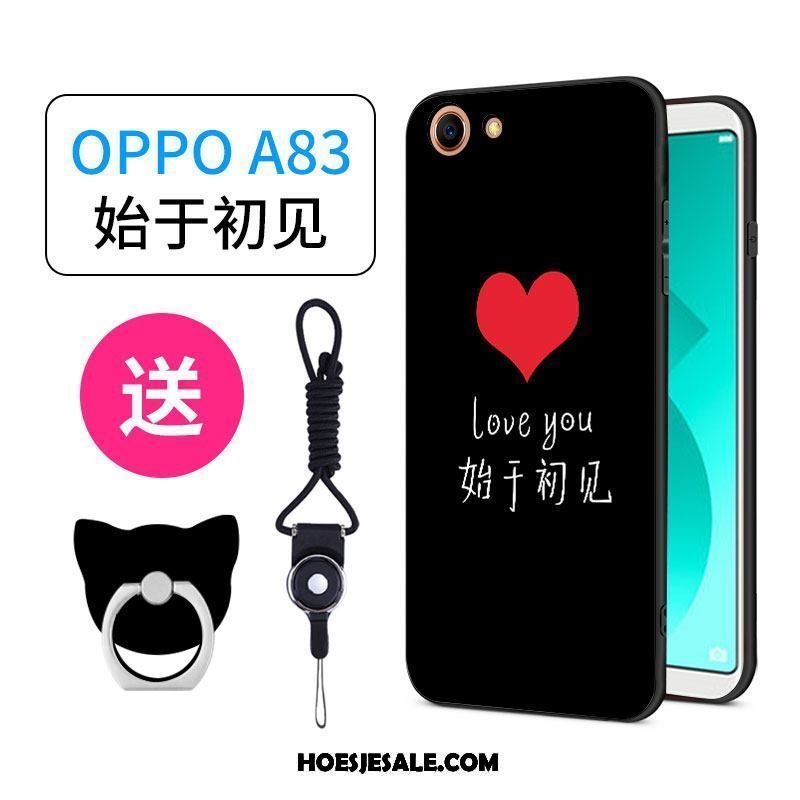 Oppo A83 Hoesje All Inclusive Schrobben Hanger Mooie Scheppend Goedkoop