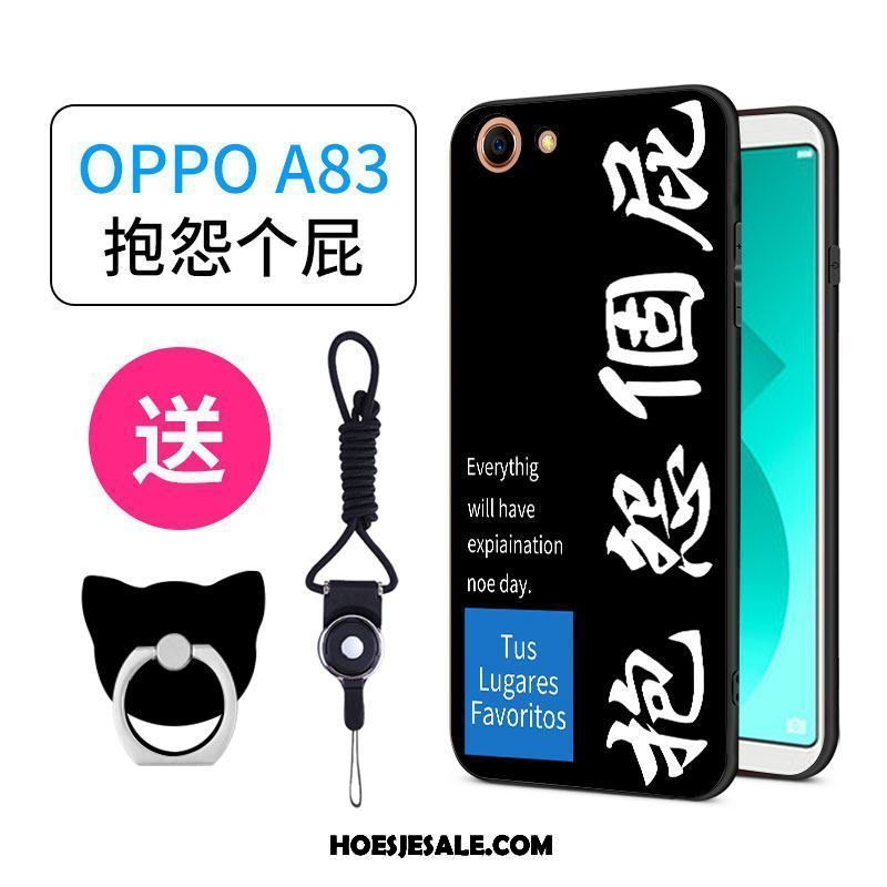 Oppo A83 Hoesje All Inclusive Schrobben Hanger Mooie Scheppend Goedkoop