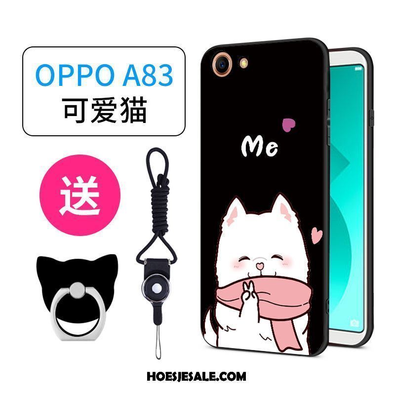 Oppo A83 Hoesje All Inclusive Schrobben Hanger Mooie Scheppend Goedkoop