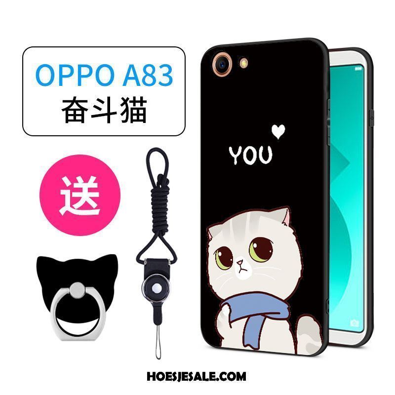 Oppo A83 Hoesje All Inclusive Schrobben Hanger Mooie Scheppend Goedkoop