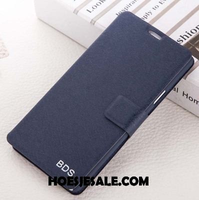 Oppo A83 Hoesje Anti-fall Blauw Mobiele Telefoon Folio Bescherming Sale