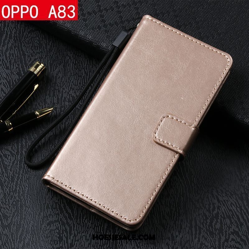 Oppo A83 Hoesje Bedrijf Zacht Folio Hoes Mobiele Telefoon Kopen