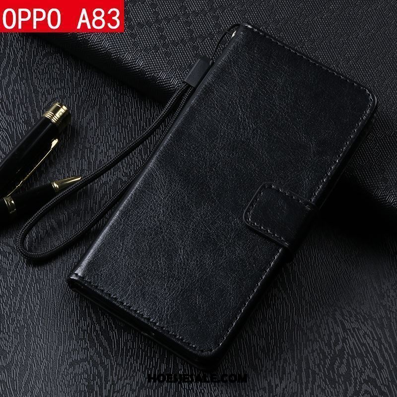 Oppo A83 Hoesje Bedrijf Zacht Folio Hoes Mobiele Telefoon Kopen