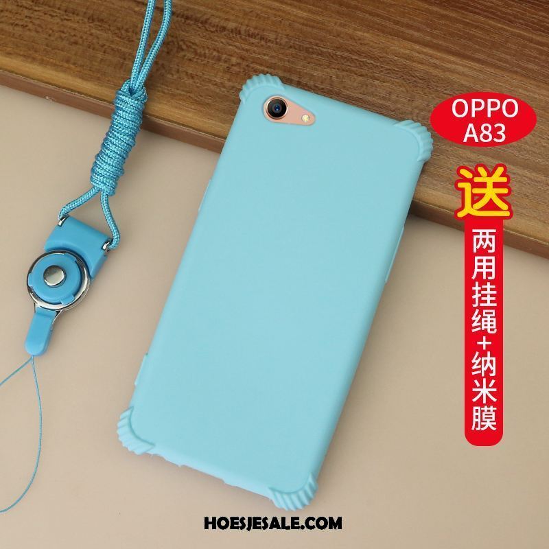 Oppo A83 Hoesje Hoes All Inclusive Gasbag Zacht Roze Winkel