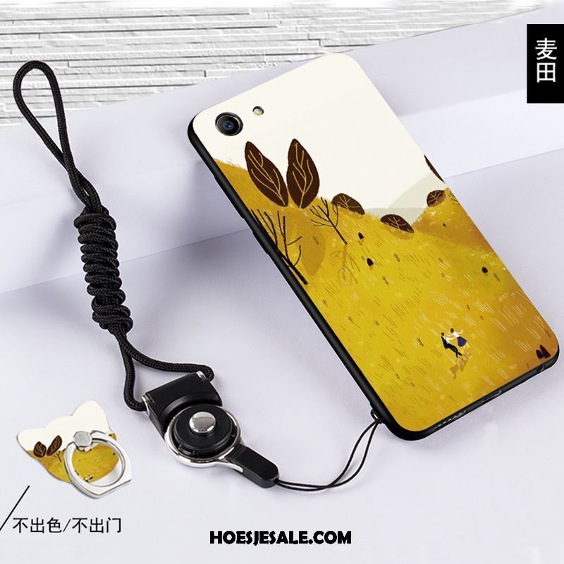 Oppo A83 Hoesje Mobiele Telefoon Leren Etui Bescherming Trend Anti-fall Goedkoop