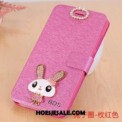 Oppo A83 Hoesje Mobiele Telefoon Leren Etui Blauw Hoes Anti-fall Sale