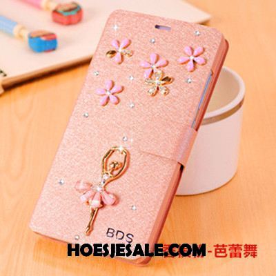 Oppo A83 Hoesje Mobiele Telefoon Leren Etui Blauw Hoes Anti-fall Sale