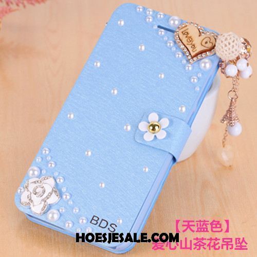 Oppo A83 Hoesje Mobiele Telefoon Leren Etui Blauw Hoes Anti-fall Sale