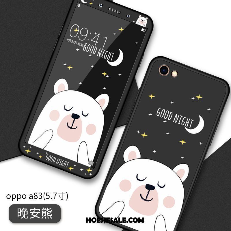 Oppo A83 Hoesje Spotprent Hanger Trend Zacht Hoes Goedkoop