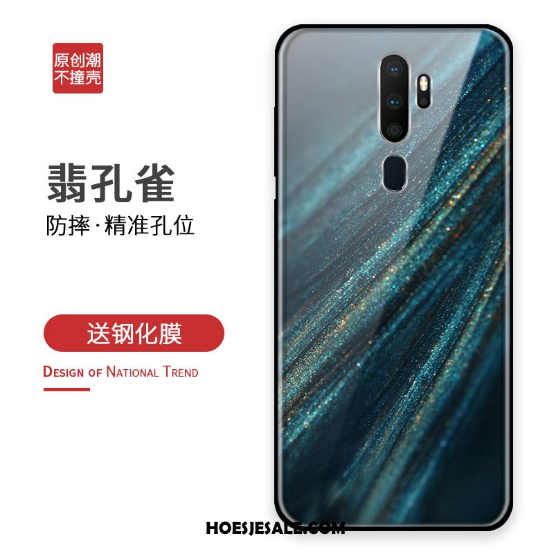 Oppo A9 2020 Hoesje All Inclusive Glas Tempereren Skärmskydd Mobiele Telefoon Online