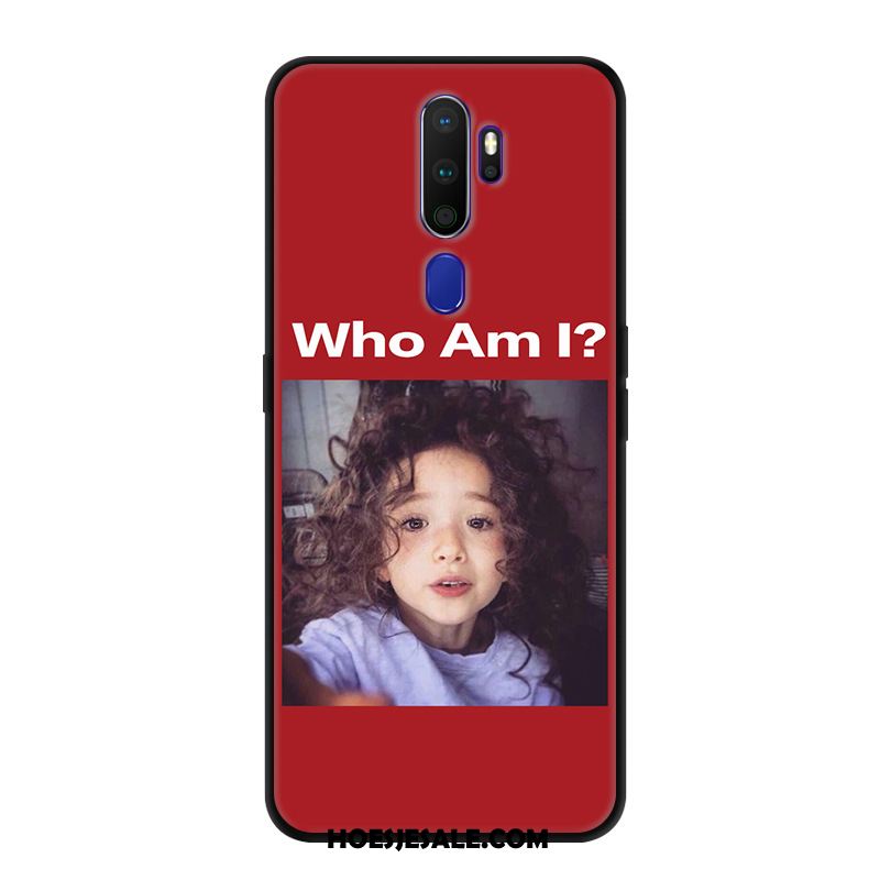 Oppo A9 2020 Hoesje Net Red Hoes Zacht Scheppend Bloemen Kopen