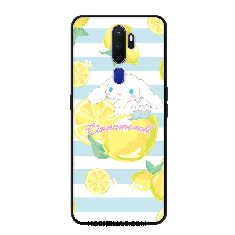 Oppo A9 2020 Hoesje Net Red Hoes Zacht Scheppend Bloemen Kopen