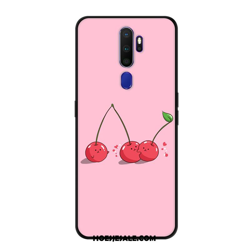 Oppo A9 2020 Hoesje Net Red Hoes Zacht Scheppend Bloemen Kopen