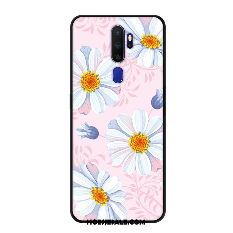 Oppo A9 2020 Hoesje Net Red Hoes Zacht Scheppend Bloemen Kopen