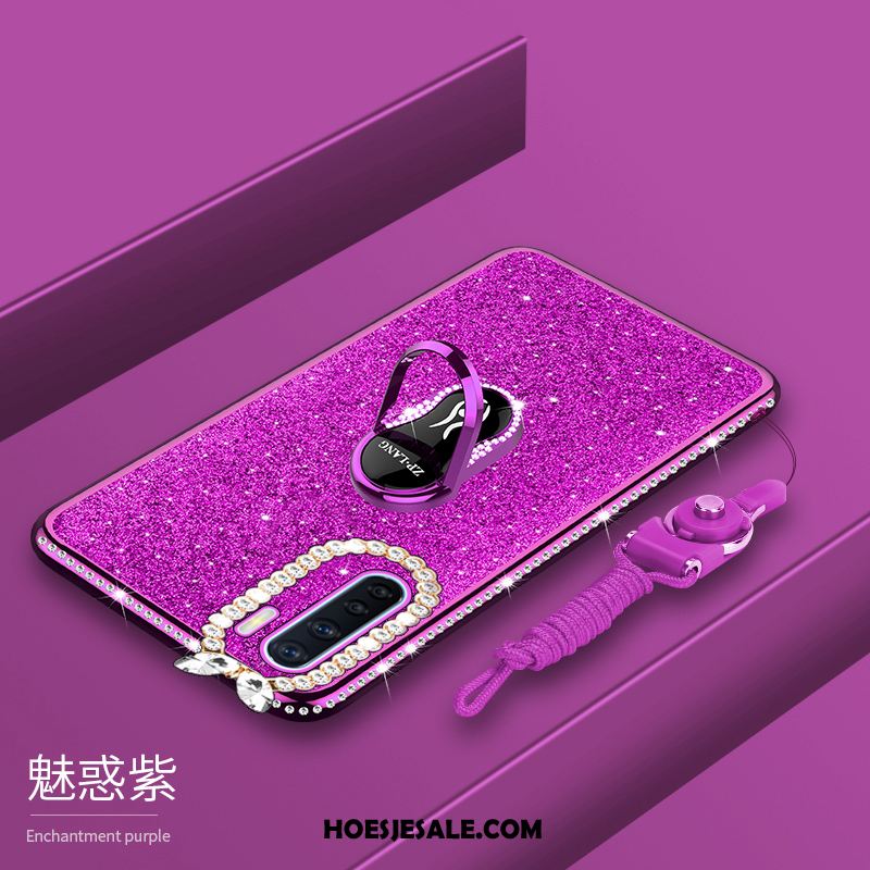 Oppo A91 Hoesje Bescherming Roze Trend All Inclusive Plating Korting