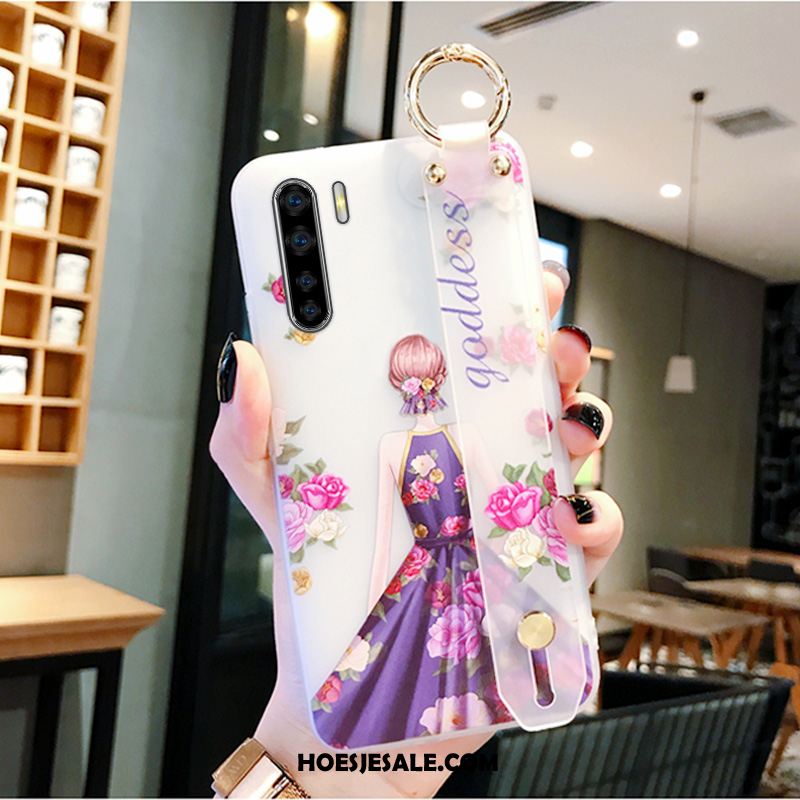 Oppo A91 Hoesje Bescherming Siliconen Trendy Merk Anti-fall Hanger Sale