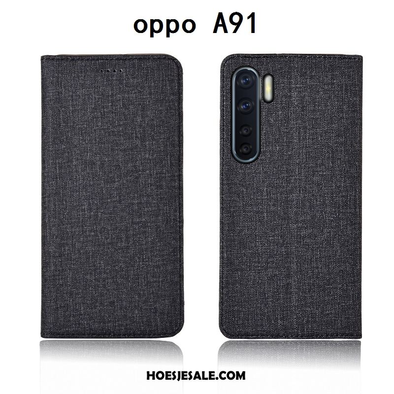 Oppo A91 Hoesje Jeugd Mobiele Telefoon Anti-fall Hoes Blauw Kopen