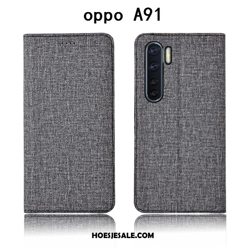 Oppo A91 Hoesje Jeugd Mobiele Telefoon Anti-fall Hoes Blauw Kopen