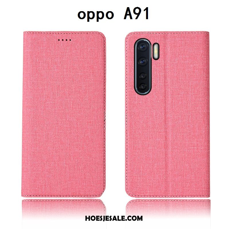 Oppo A91 Hoesje Jeugd Mobiele Telefoon Anti-fall Hoes Blauw Kopen