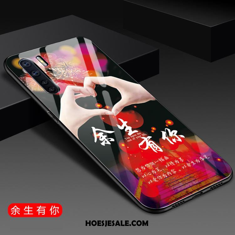 Oppo A91 Hoesje Mobiele Telefoon Glas Hanger Hoes Mode Kopen