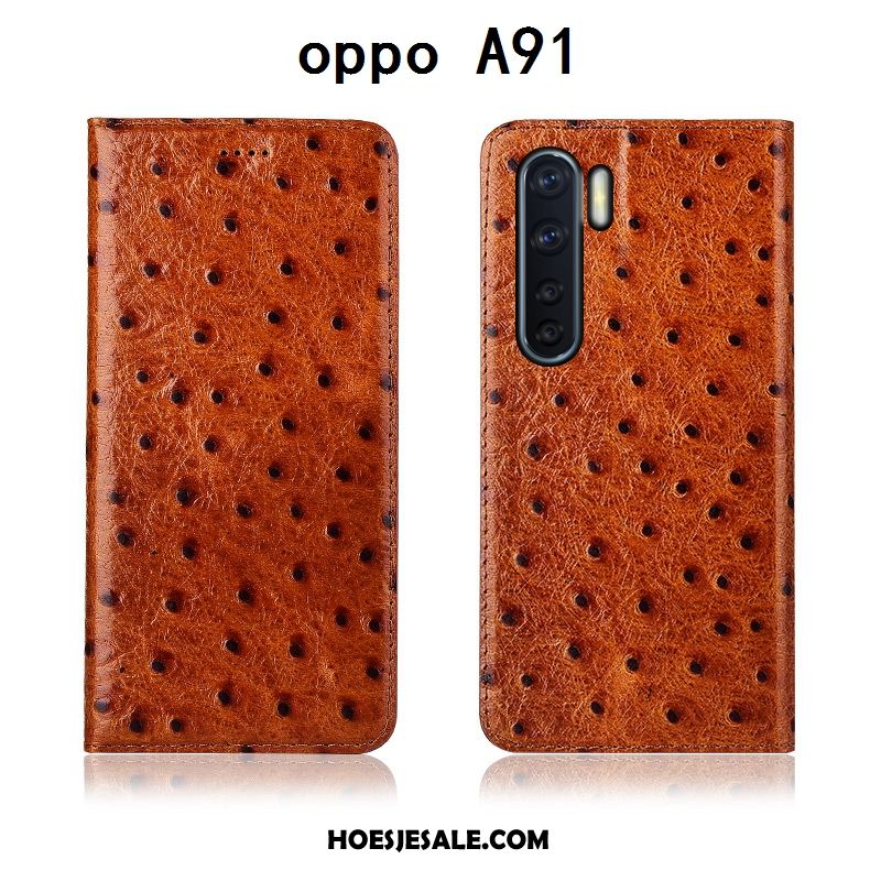 Oppo A91 Hoesje Siliconen All Inclusive Hoes Zacht Zwart Goedkoop