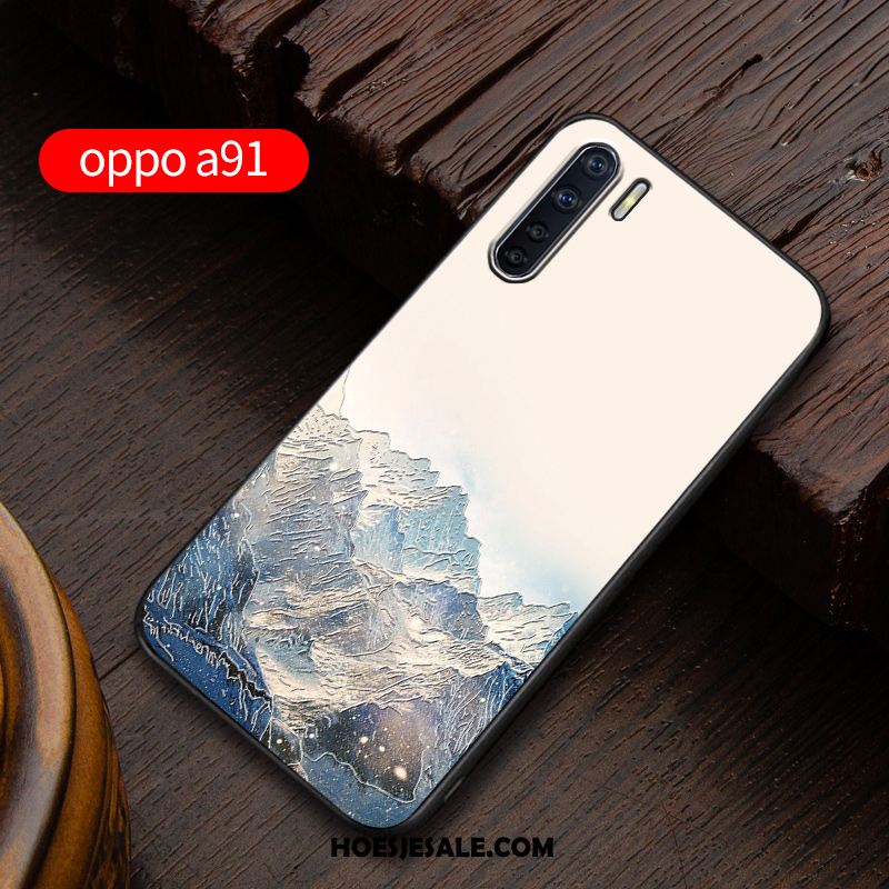 Oppo A91 Hoesje Siliconen Pas Mobiele Telefoon Bescherming Reliëf Kopen