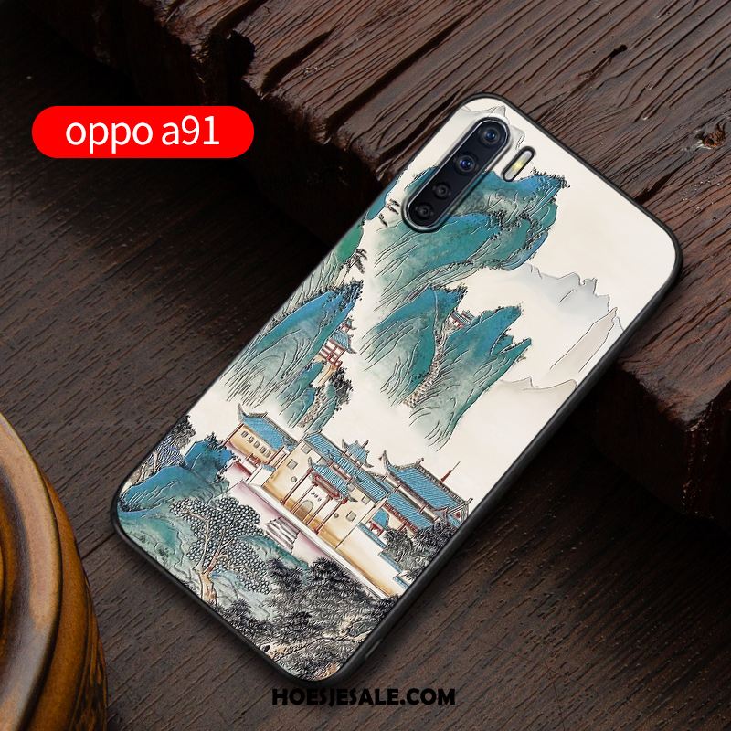 Oppo A91 Hoesje Siliconen Pas Mobiele Telefoon Bescherming Reliëf Kopen