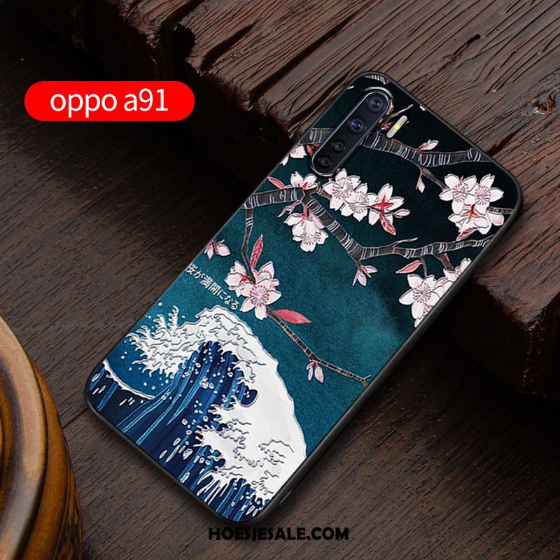 Oppo A91 Hoesje Siliconen Pas Mobiele Telefoon Bescherming Reliëf Kopen