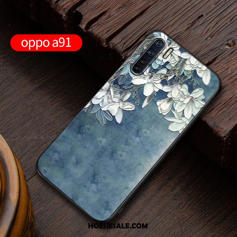 Oppo A91 Hoesje Siliconen Pas Mobiele Telefoon Bescherming Reliëf Kopen